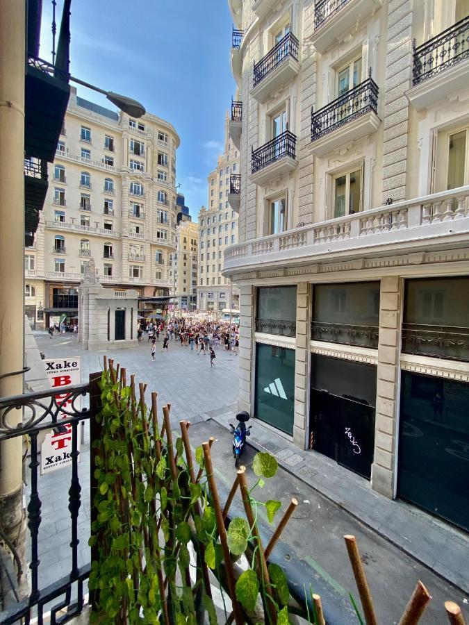 Charming Gran Via Madrid Apartment Bagian luar foto