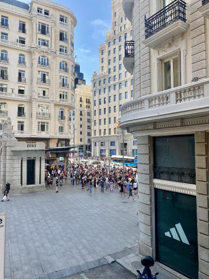 Charming Gran Via Madrid Apartment Bagian luar foto